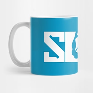 SURF (white) Mug